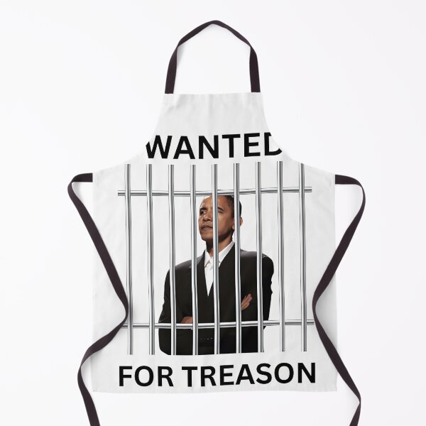 Item preview, Barak Obama Wanted For Treason designed and sold by ClothingBradle.