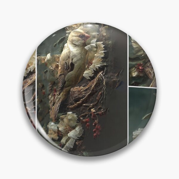 Item preview, 3D modeling of a bird on its nest designed and sold by Armajay.