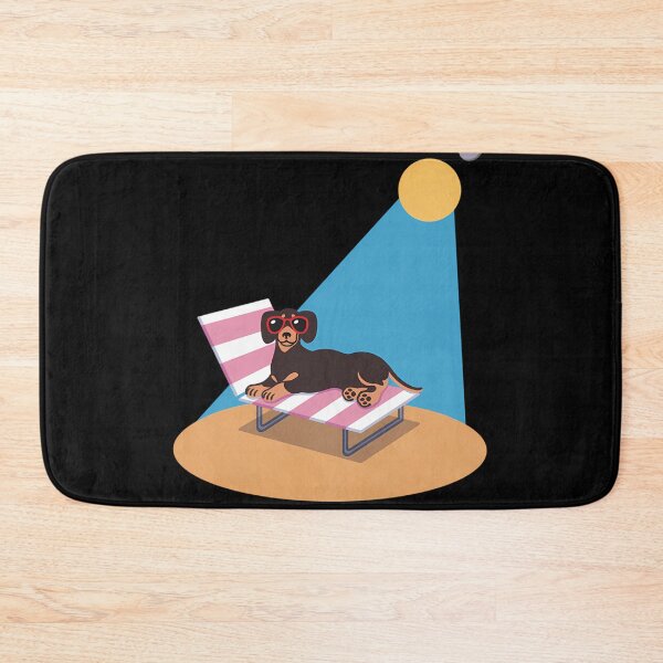 Item preview, Sunbathing Sausage Dog designed and sold by ClothingBradle.