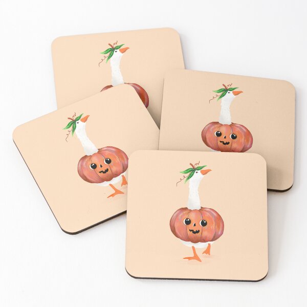Item preview, Pumpkin spooky goose designed and sold by CreatureClubCo.