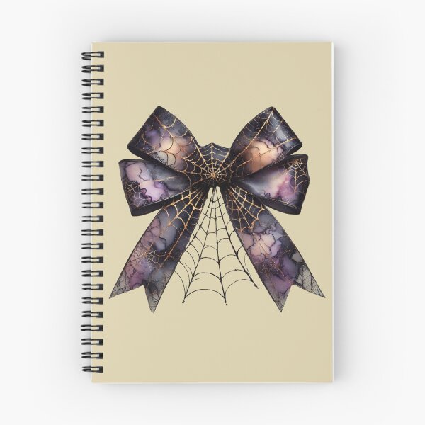 Item preview, Halloween Spider Web Bow – Gothic Ribbon Decoration Art designed and sold by asudesign.