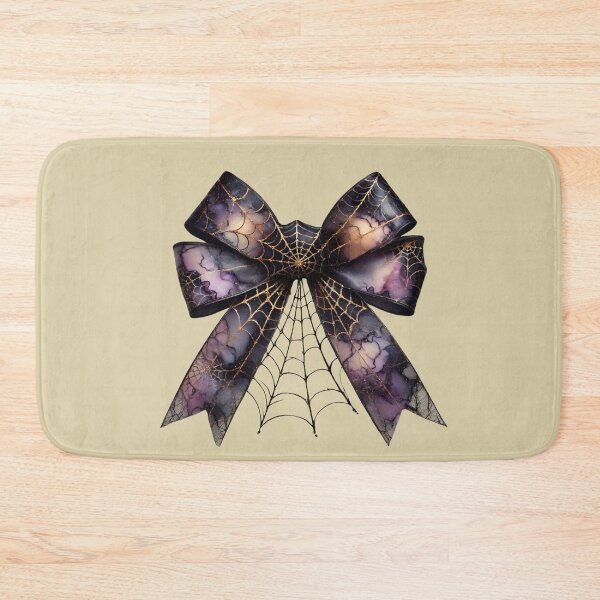 Item preview, Halloween Spider Web Bow – Gothic Ribbon Decoration Art designed and sold by asudesign.