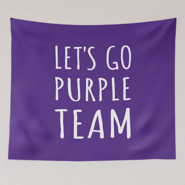 Item preview, Let's Go Purple Team Funny Camp Group I designed and sold by Lemon Pepper.