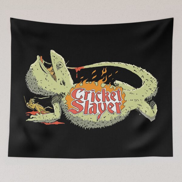 Item preview, Pogona Bearded Barbata Dragon Lizard Reptile Cricket Slayer Exotic Animal designed and sold by aComicWizard.
