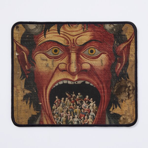 Item preview, Mouth of Satan vintage Medieval style artwork designed and sold by Vintage Designs +.