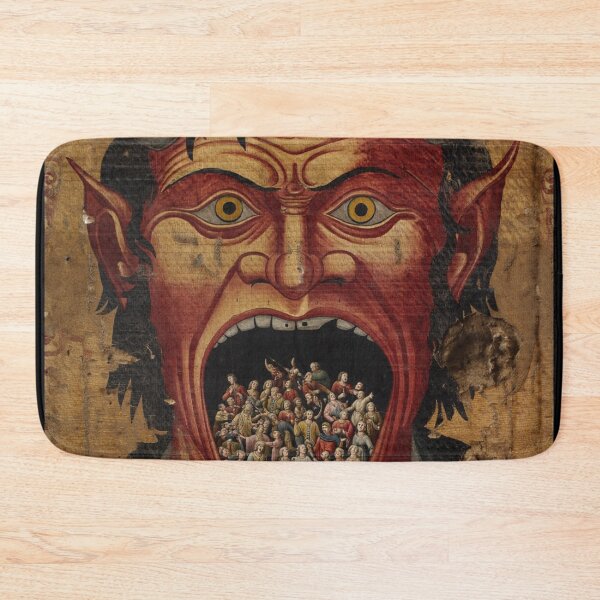Item preview, Mouth of Satan vintage Medieval style artwork designed and sold by Vintage Designs +.