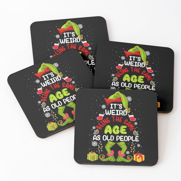 Item preview, Elf It_s Weird Being The Same Age As Old People Christmas designed and sold by ainegonza.