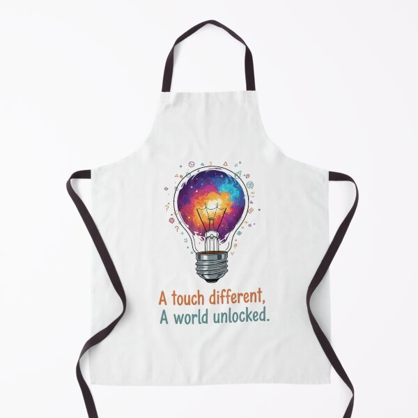 Item preview, A Touch Different, A World Unlocked designed and sold by BENBHicham.