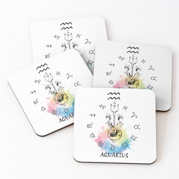 Artikelvorschau, Aquarius Aura Horoscope Art entworfen und verkauft von Hori4on.