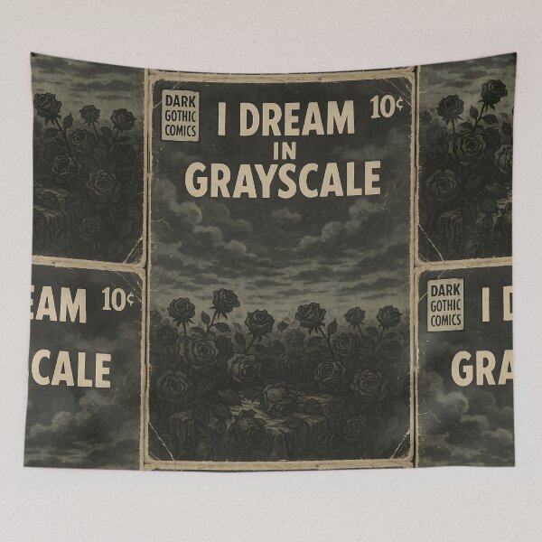 Item preview, Dark Gothic Art: I dream in grayscale designed and sold by bapupa.