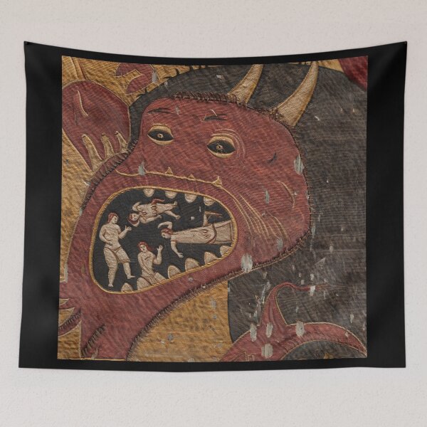 Item preview,  Mouth of Satan vintage Medieval style artwork designed and sold by Vintage Designs +.