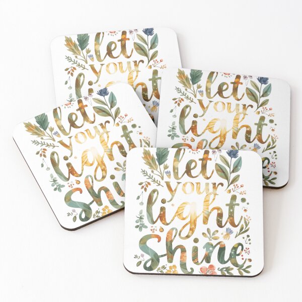 Item preview, Let Your Light Shine Matthew 5:16 - Floral 2 designed and sold by Ausra789.