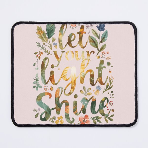 Item preview, Let Your Light Shine Matthew 5:16 - Floral 2 designed and sold by Ausra789.