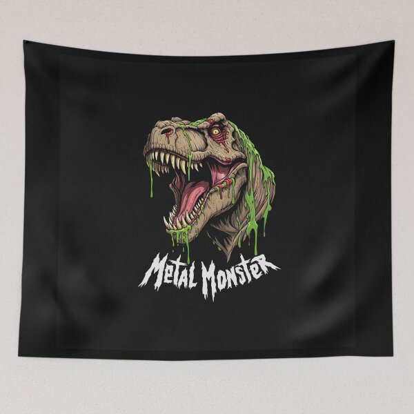 Item preview,  Metal Monster - Heavy Metal design designed and sold by Vintage Designs +.