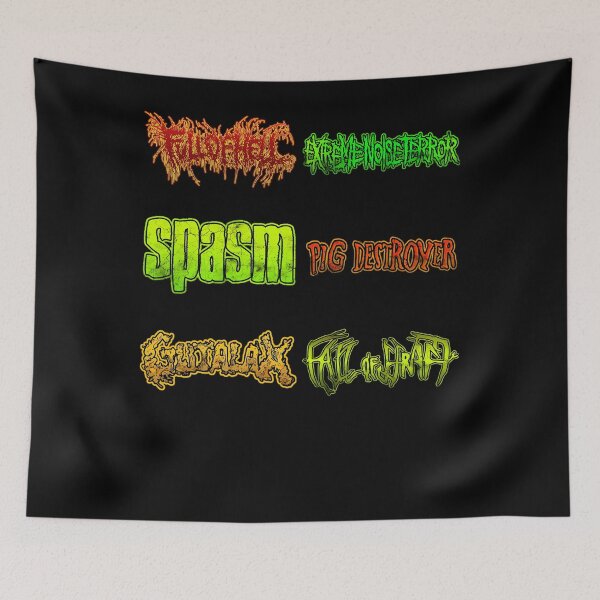 Artikelvorschau, Grindcore-Aufkleberpaket entworfen und verkauft von FurhanShah.