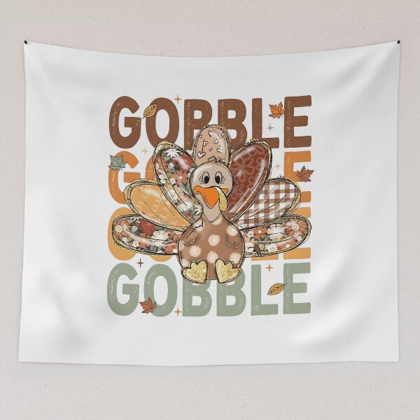 Item preview, Gobble Turkey Thankful designed and sold by Gwenaelbain.