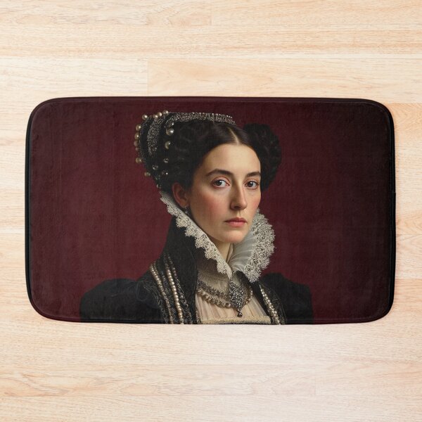 Item preview, Elizabeth Bathory vintage royal portrait art designed and sold by Vintage Designs +.