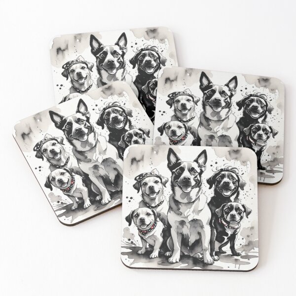 Item preview, Whimsical Pup Parade designed and sold by GeoWhimsy Studio.