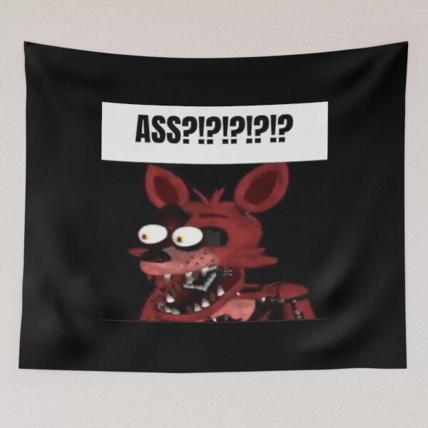 Artikelvorschau, Fnaf Foxy Ass Meme entworfen und verkauft von shaylinconven.
