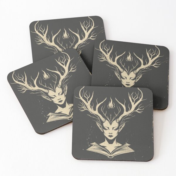 Item preview, Dark Mystic Antler Goddess designed and sold by PiczfY.