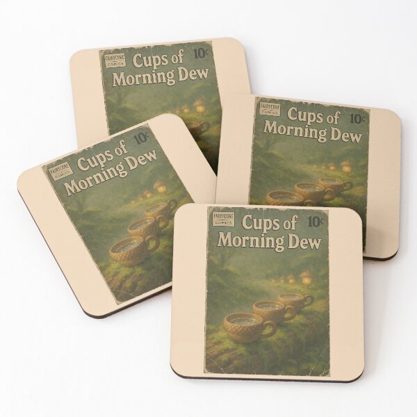 Item preview, Dreamy Fairycore Art: Cups of morning dew designed and sold by bapupa.