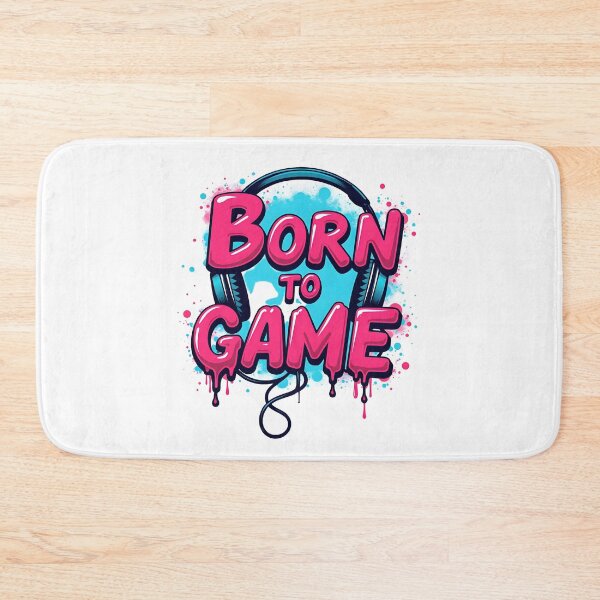 Item preview, Born to Game - Gaming Quote designed and sold by SlightlyUnreal.