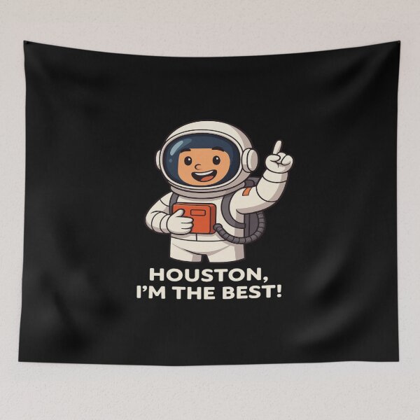 Item preview, Funny Astronaut Quote Design designed and sold by VISTRAS.