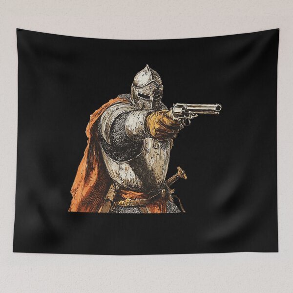 Item preview, Parry This You Filthy Casual - Medieval Knight With Gun of Fnaf Foxy Ass Meme designed and sold by shaylinconven.
