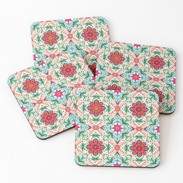 Item preview, Traditional Mexican Floral Embroidery 5 designed and sold by Tom-Johnson.