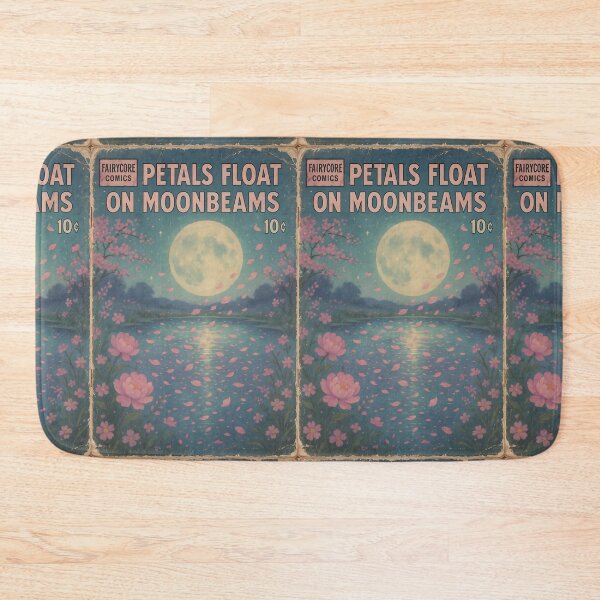 Item preview, Dreamy Fairycore Art: Petals float on moonbeam designed and sold by bapupa.