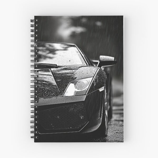 Item preview, Lamborghini Gallardo gleaming in the rain on a city street designed and sold by Jerhus.