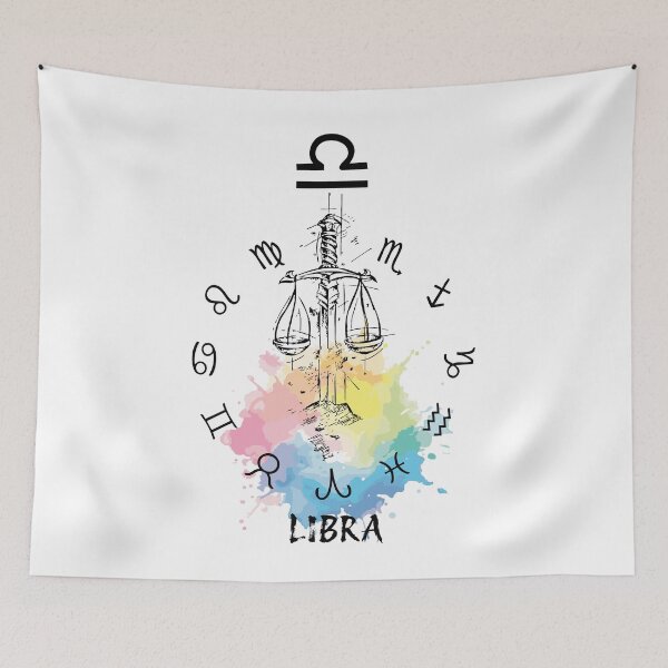 Item preview, Libra Aura Horoscope Art designed and sold by Hori4on.