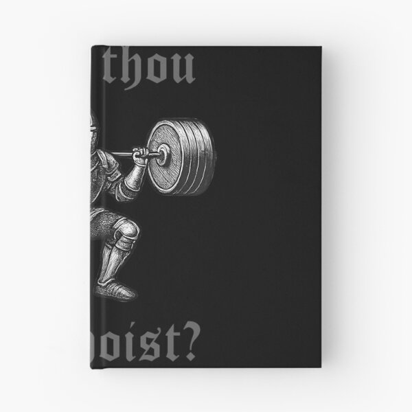 Item preview, Dost Thou Even Hoist Medieval Knight Gym designed and sold by megmao.