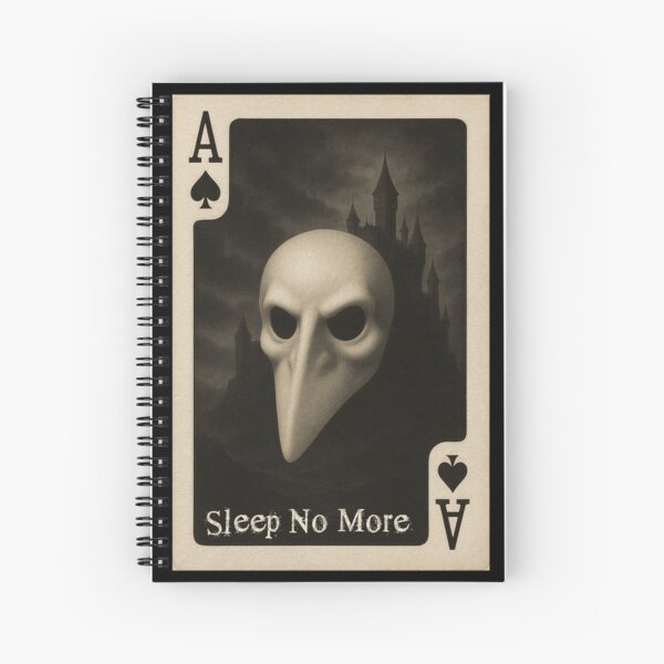 Item preview, Sleep No More Ace of Spades designed and sold by Wanderdreaming.