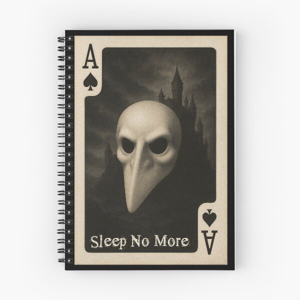 Item preview, Sleep No More Ace of Spades designed and sold by Wanderdreaming.