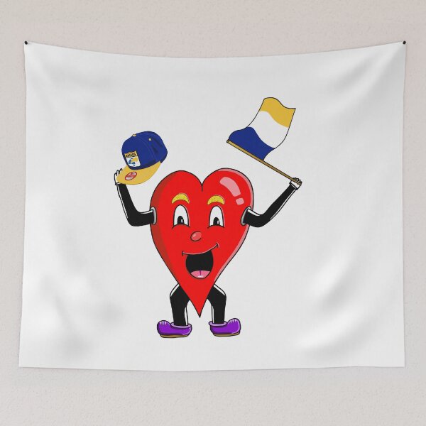 Item preview, I Heart West Coast designed and sold by Fake Heston’s Scribble Emporium.