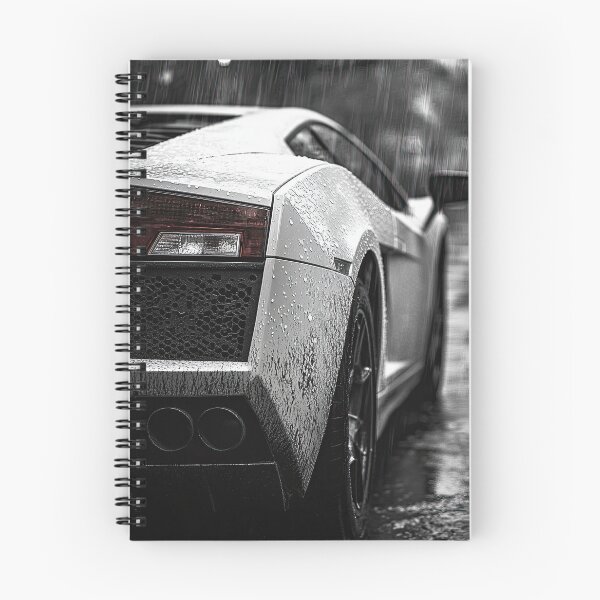 Item preview, Lamborghini Gallardo gleaming in the rain in the city designed and sold by Jerhus.