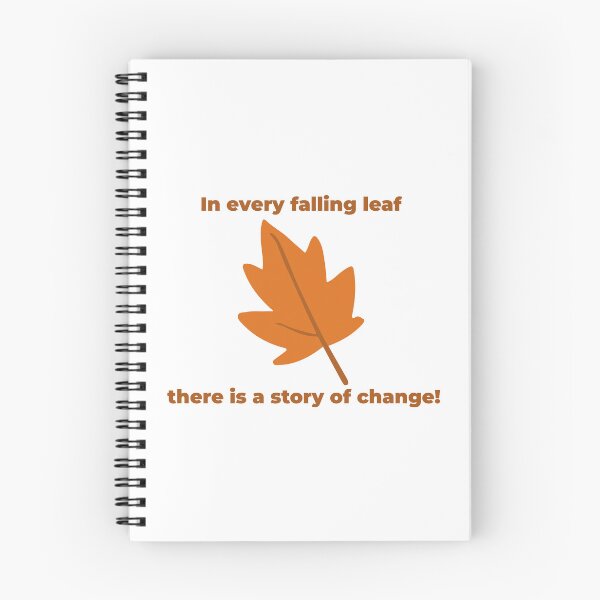 Item preview, In Every Falling Leaf - Inspirational Autumn Quote designed and sold by DKunic.