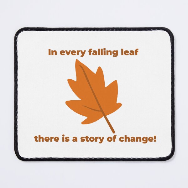 Item preview, In Every Falling Leaf - Inspirational Autumn Quote designed and sold by DKunic.