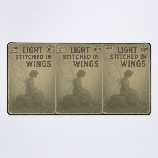 Item preview, Ethereal Fairycore Art: Light stitched in wings designed and sold by bapupa.
