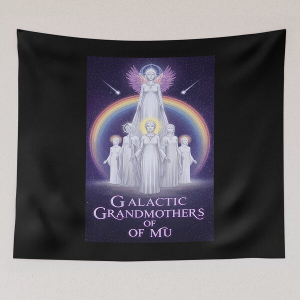 Item preview,  Rainbow Ascension Of Galactic Grandmothers Of Mu designed and sold by Fashionistaknox.