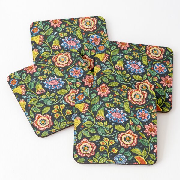 Item preview, Traditional Mexican Floral Embroidery 11 designed and sold by Tom-Johnson.