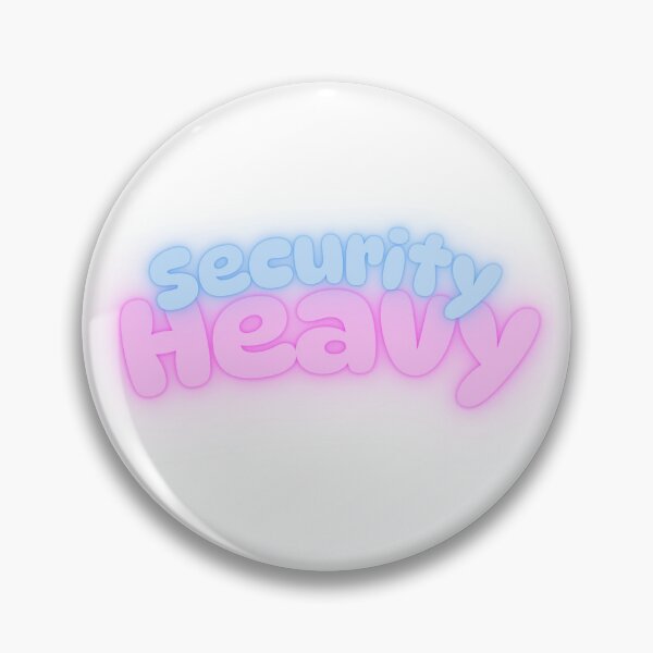 Item preview, Security Heavy Bubble Writing Pink Blue designed and sold by UnicornTrinity.
