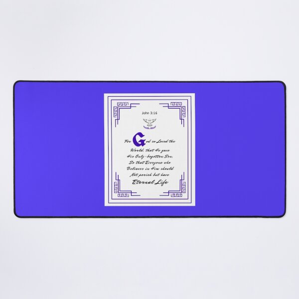 Item preview, Bible Verse: John 3:16 Dove, Eternal Life designed and sold by AASparksDesigns.