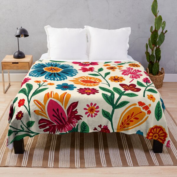 Item preview, Traditional Mexican Floral Embroidery 13 designed and sold by Tom-Johnson.
