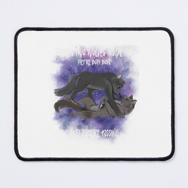 Item preview, Theres Two Wolves Inside You designed and sold by buttonnatan.