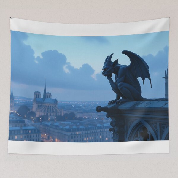 Item preview, Gargoyles Overlooking Paris designed and sold by xArchGoDx.