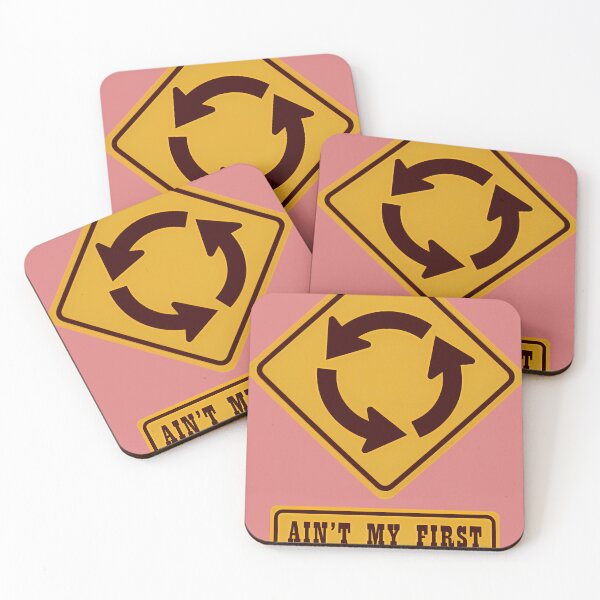 Item preview, Ain't-My-First-Roundabout-(No-Holes-Edition) designed and sold by FrauProffng.