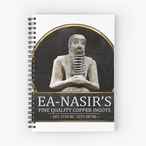 Item preview, Ea-Nasir'S Fine Quality Copper Ingots - Funny Bronze Age History Meme designed and sold by buttonnatan.