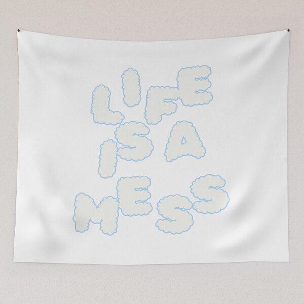 Item preview, LIFE IS A MESS designed and sold by Cheesebread-cat.